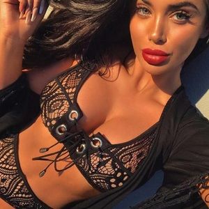 Lacy swimsuit